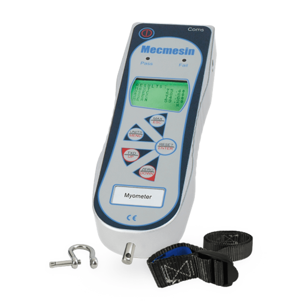 Myometer muscle strength tester